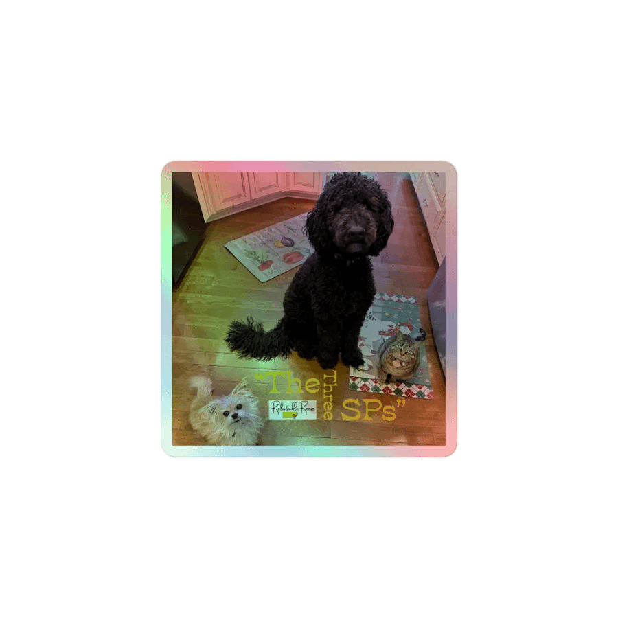 The Three SPs Holographic Stickers product image (1)