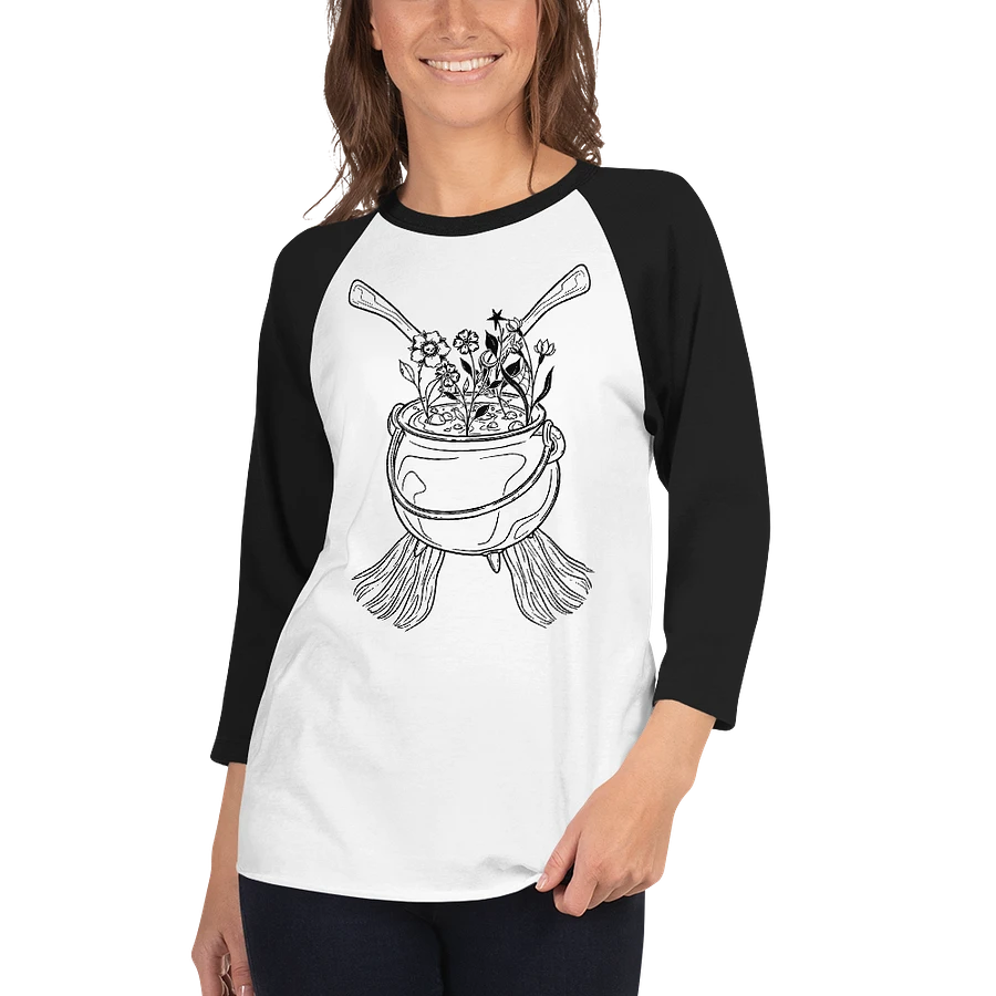 Henbane Coven Crest Fine Jersey Raglan Tee product image (34)