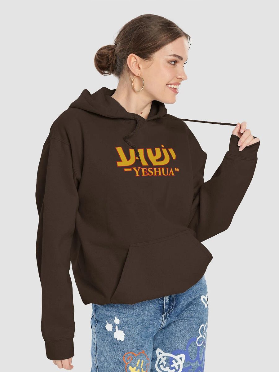YESHUA Hebrew Script Classic Hoodie product image (78)