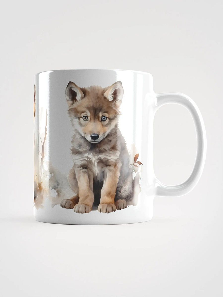 Wolf Puppies Watercolor Mug product image (6)