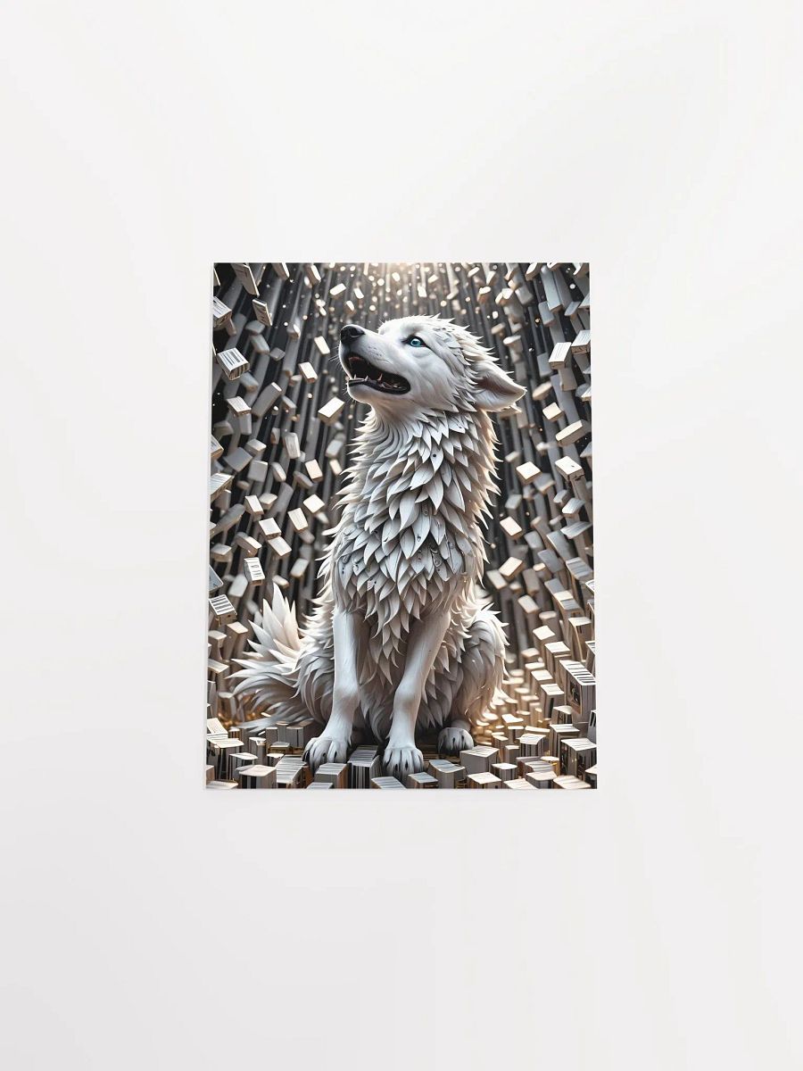 Mystic Wolf Matte Poster product image (29)