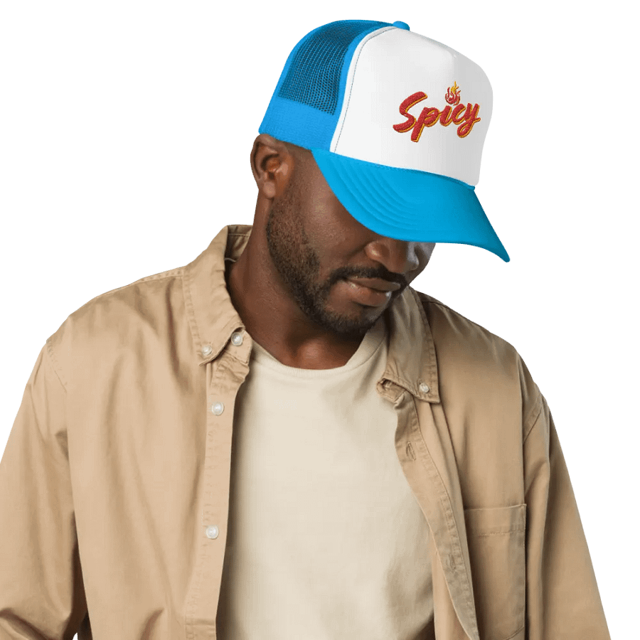 Spicy Dodgeball Club Foam Trucker Hat product image (6)
