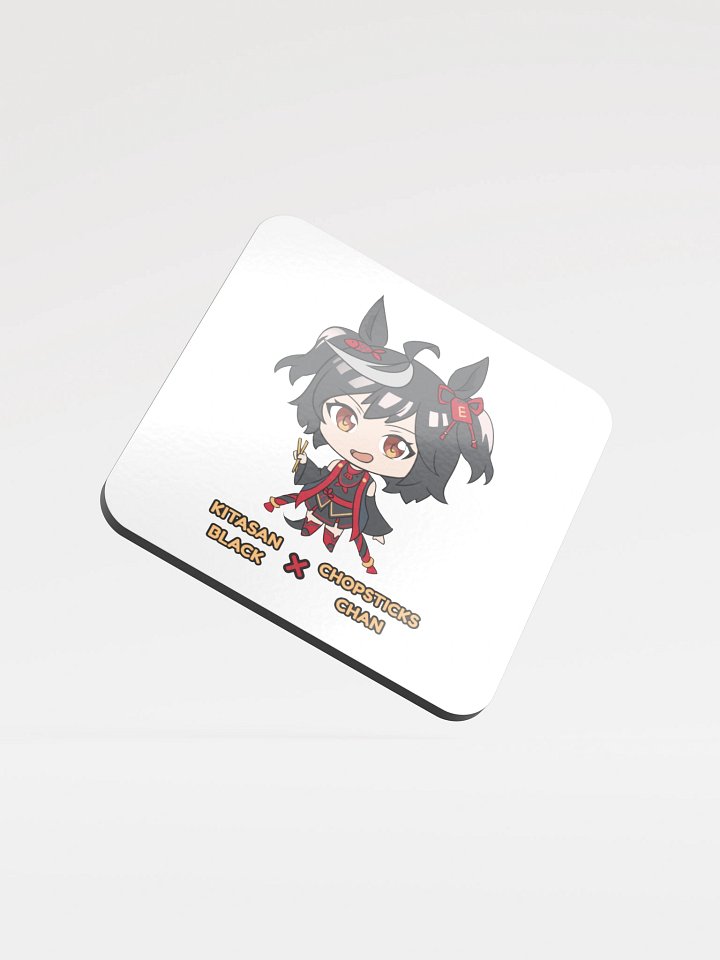 Kitasan Black x ChopsticksChan Coaster product image (1)