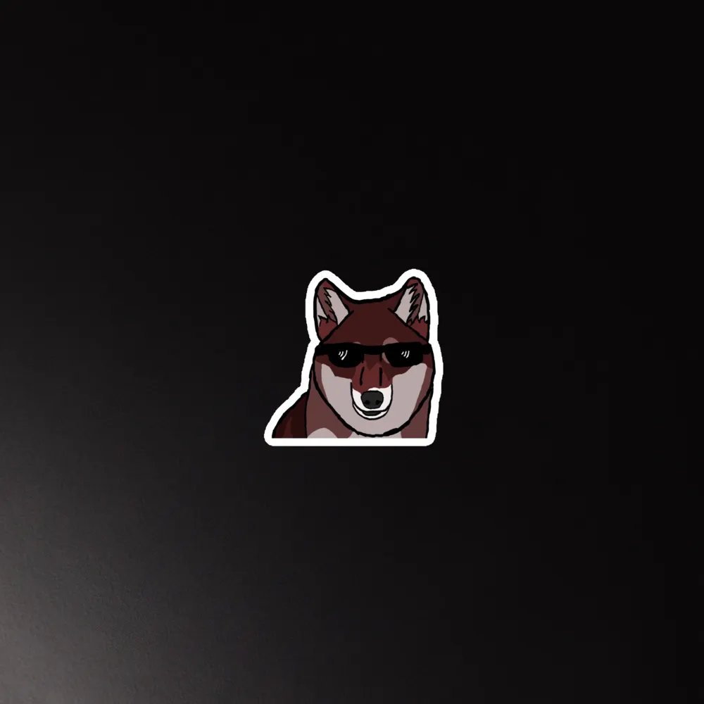 Cool Wolf Magnet product image (5)