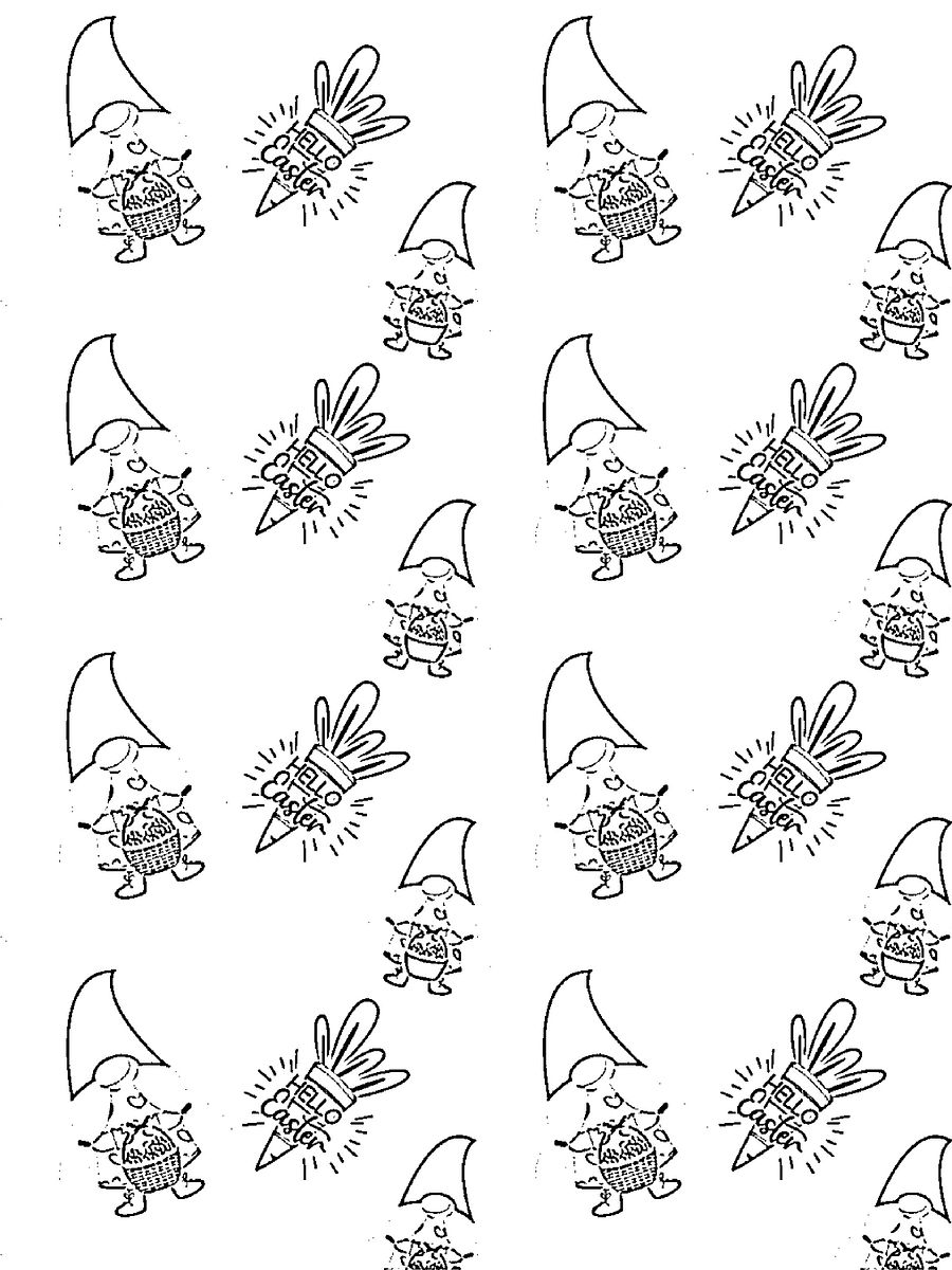 Easter Gnomes Coloring Pages-Chillin' with My Gnomies product image (8)