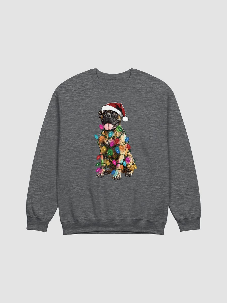 Funny Bullmastiff(Brindle) Christmas Sweatshirt product image (3)