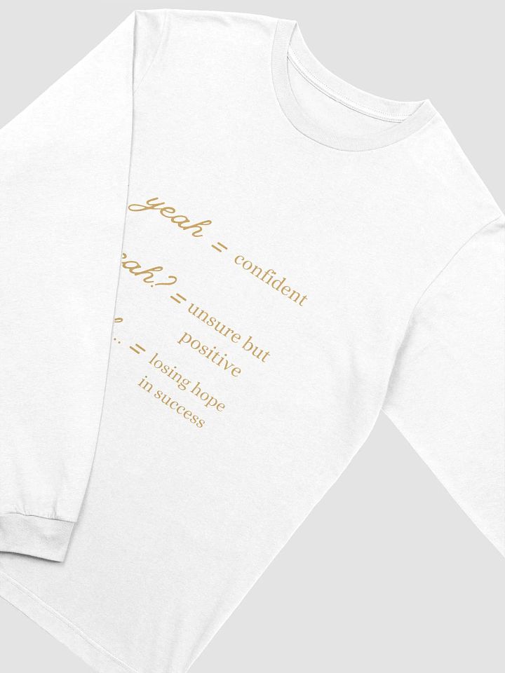 Gamers Guide To Success Not All 'yeah's Are Positive Funny Humor Gamer Super Soft Long Sleeve T-Shirt product image (2)