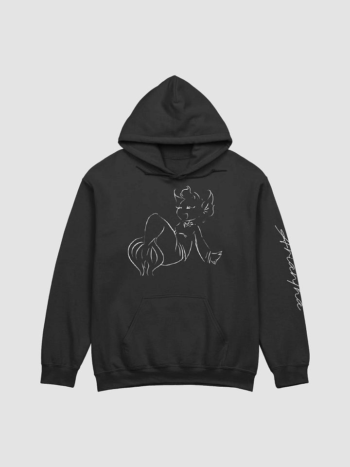 Mermaid White Outline, Pullover product image (1)