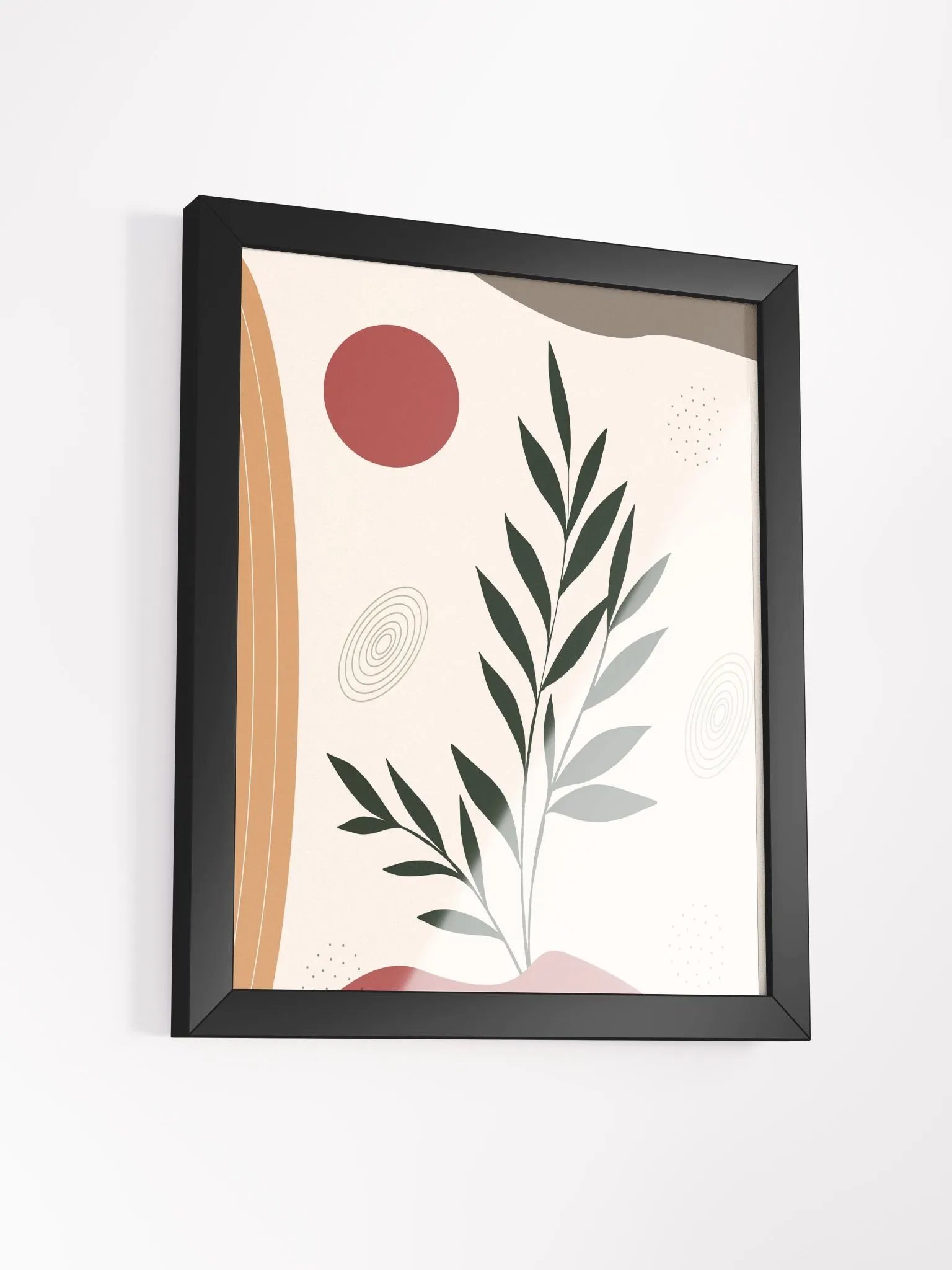 Eco-Friendly Matte Poster in Ayous Wood Frame product image (51)
