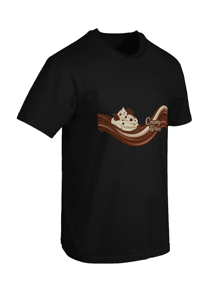 Creamy Waves Cotton T-Shirt product image (21)