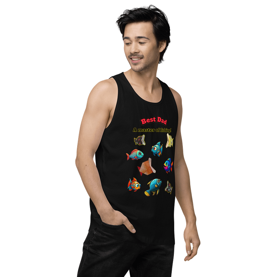 Best Dad Fishing Master Tank Top product image (3)