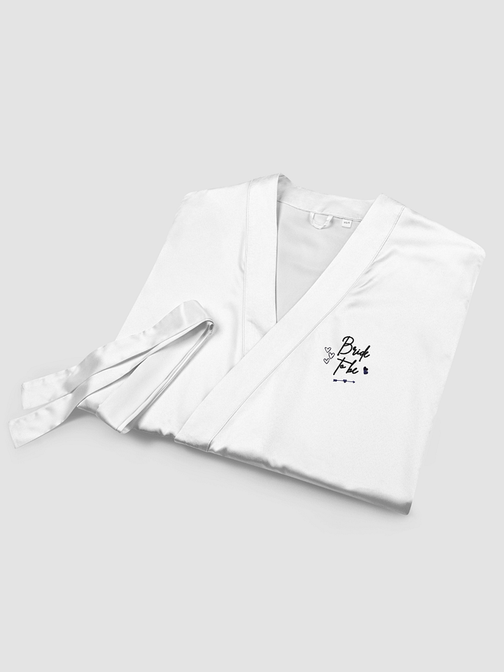 [Boss momma] Bride to be satin robe product image (1)