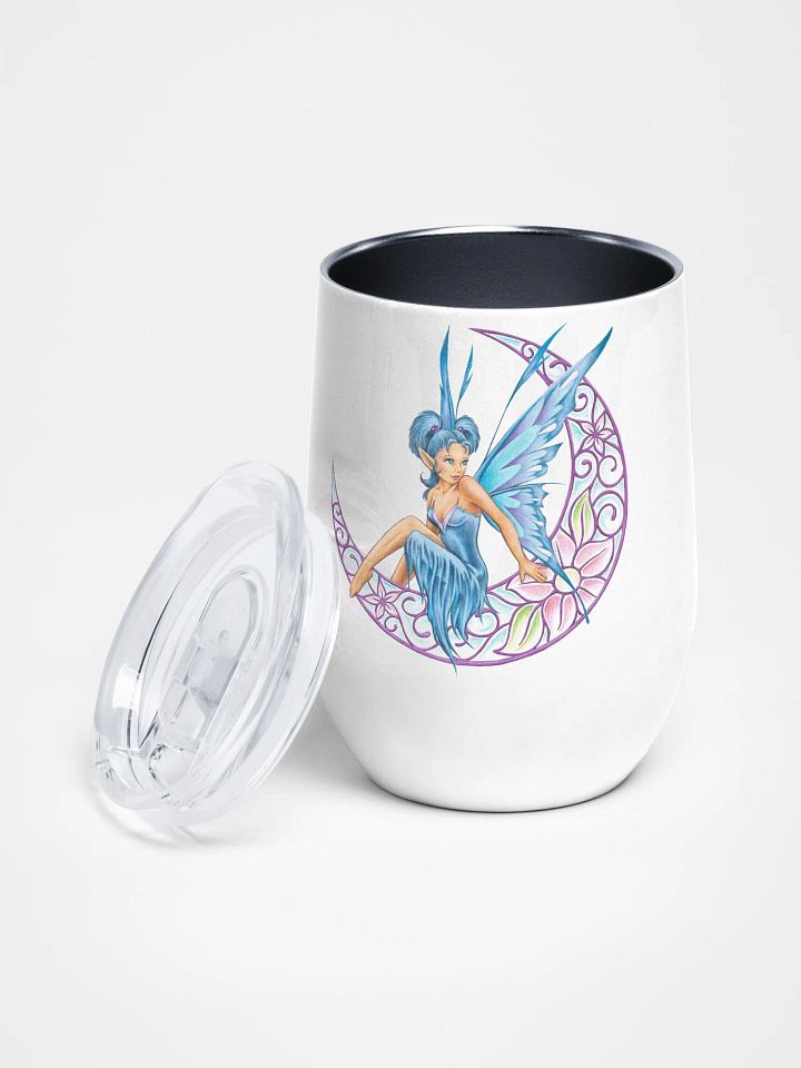 Moonflower Faery - SFA Wine Tumbler product image (1)