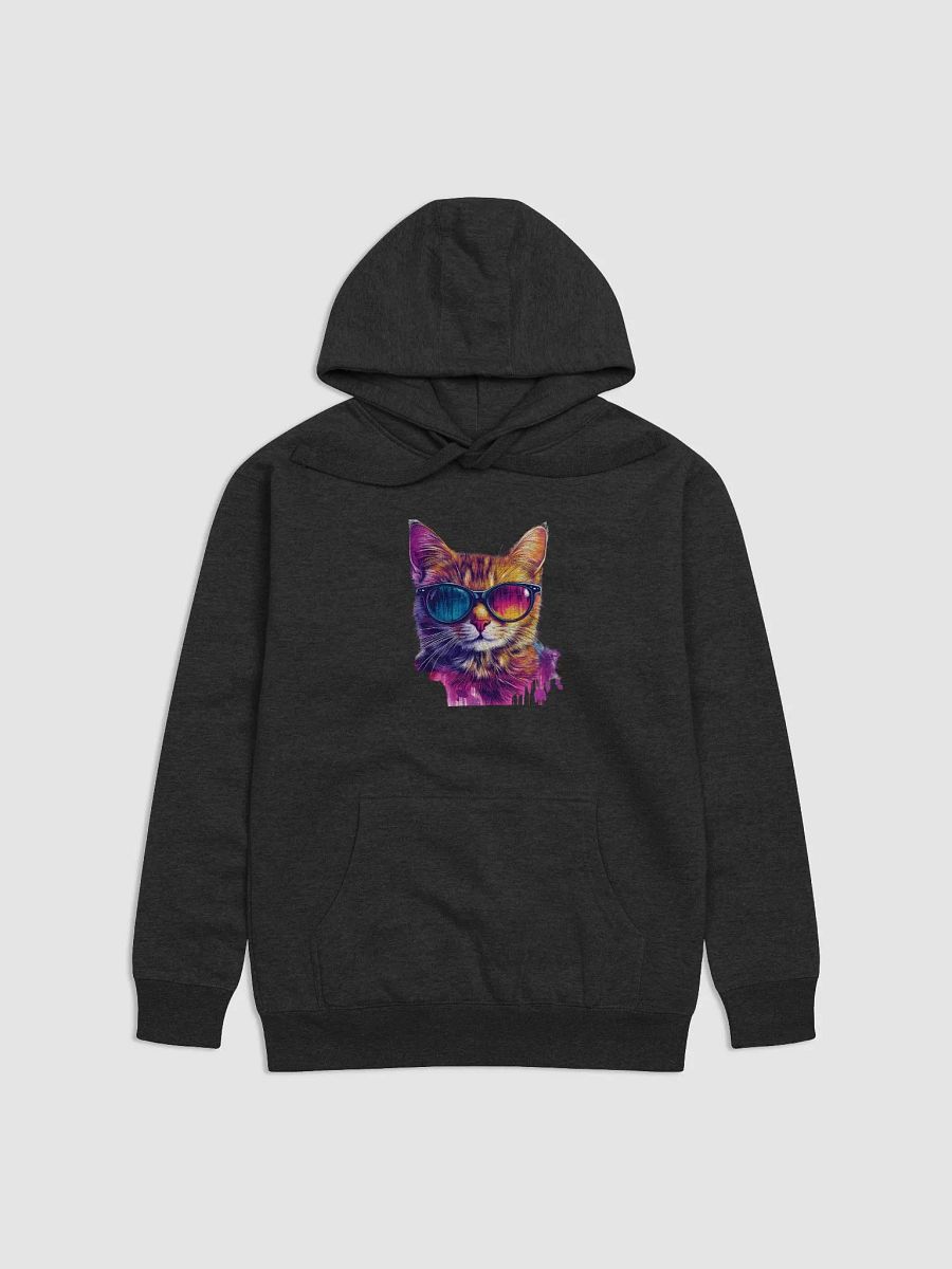 Vivid Cat Graffiti Sunglasses Hoodie product image (8)
