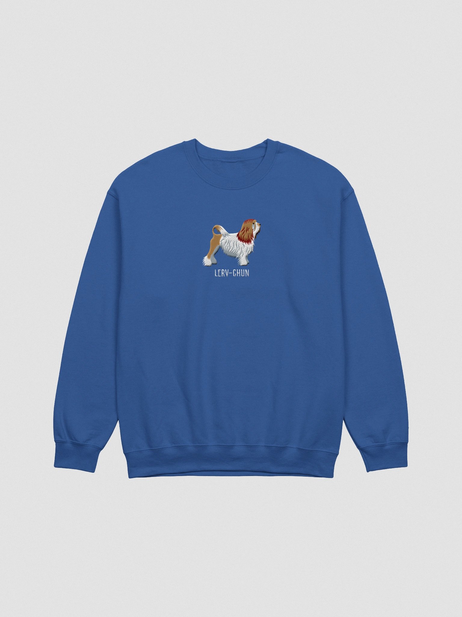 Lerv-Chun Sweatshirt (Embroidered) of a Löwchen(Brown & White) product image (4)