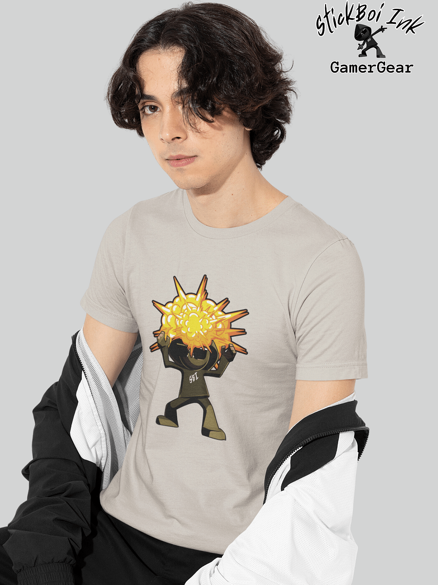 Funny Battle Royale gamer shirt - Mind Blown by StickBoi Ink product image (1)