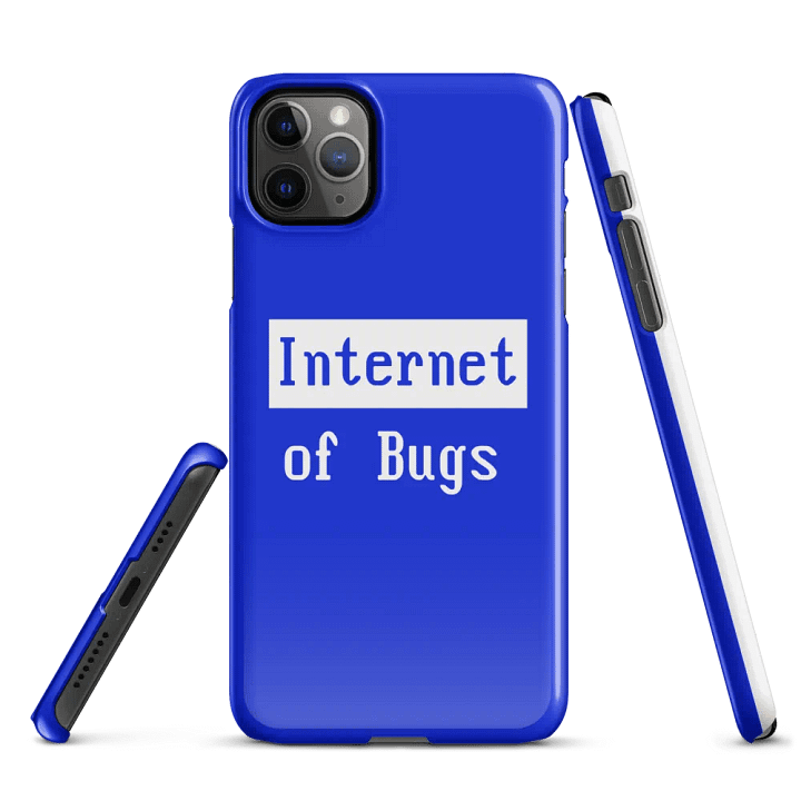 Internet Of Bugs iPhone case product image (3)