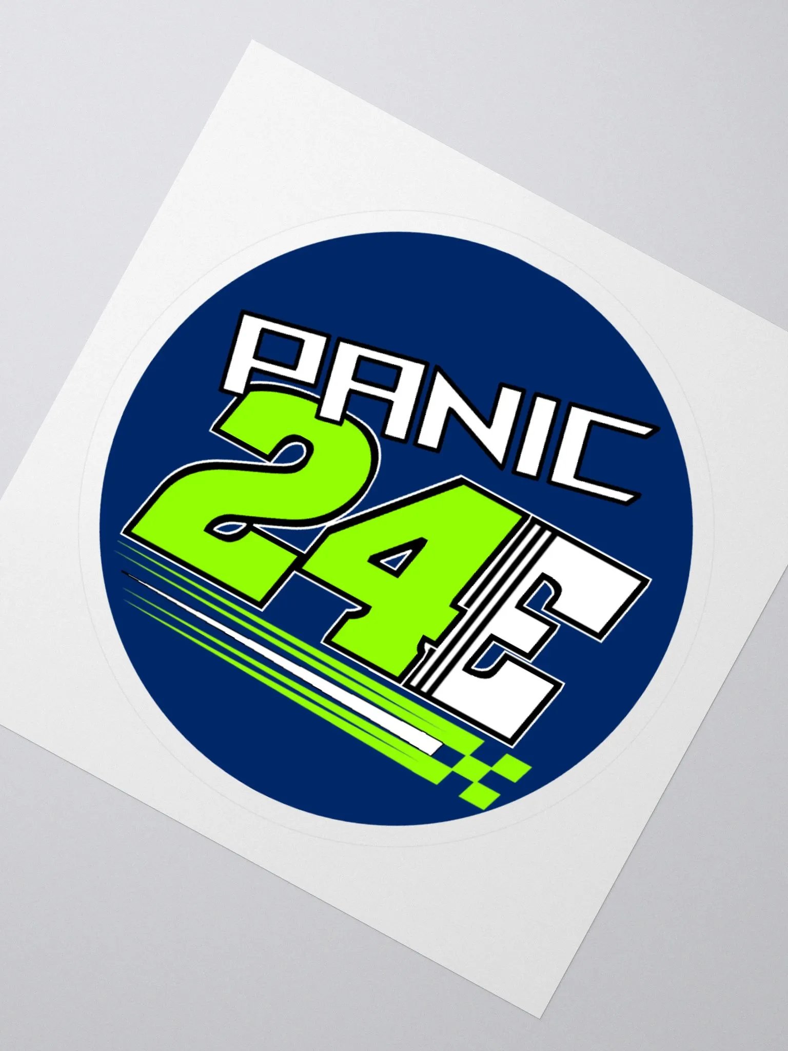 PANIC_24E Logo Sticker product image (2)