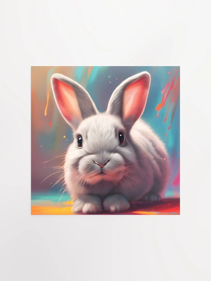 Cute Bunny Poster product image (3)