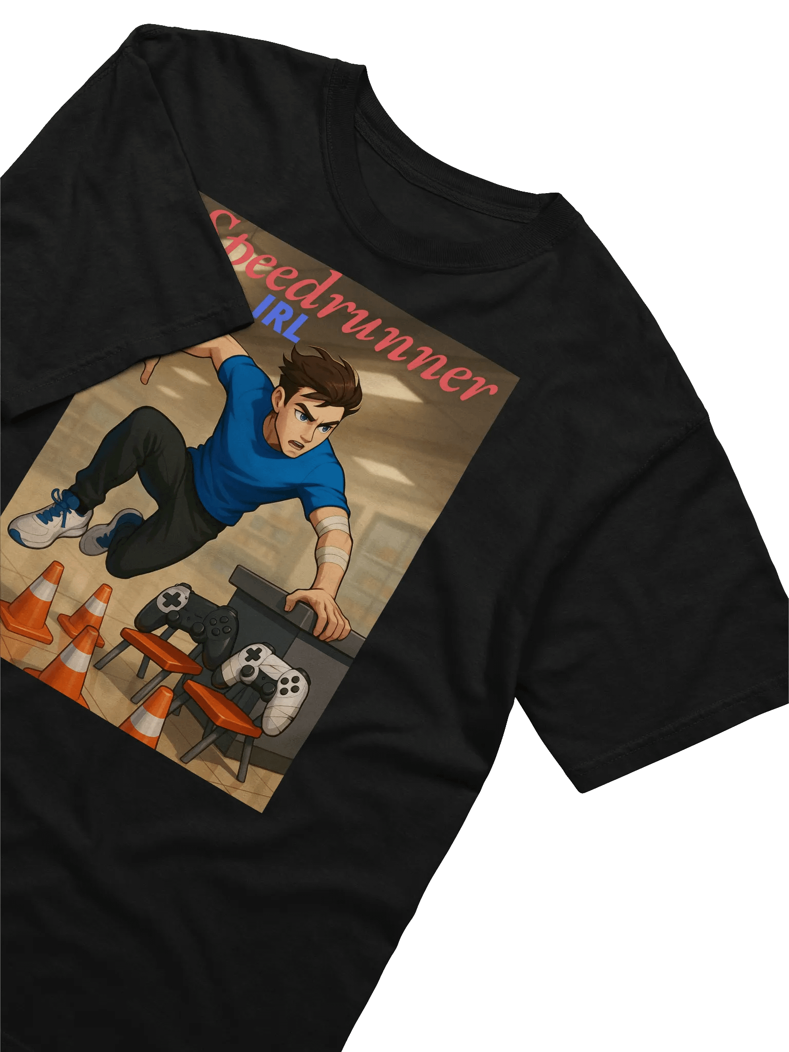 Speedrunner IRL Vaulting T-Shirt product image (26)
