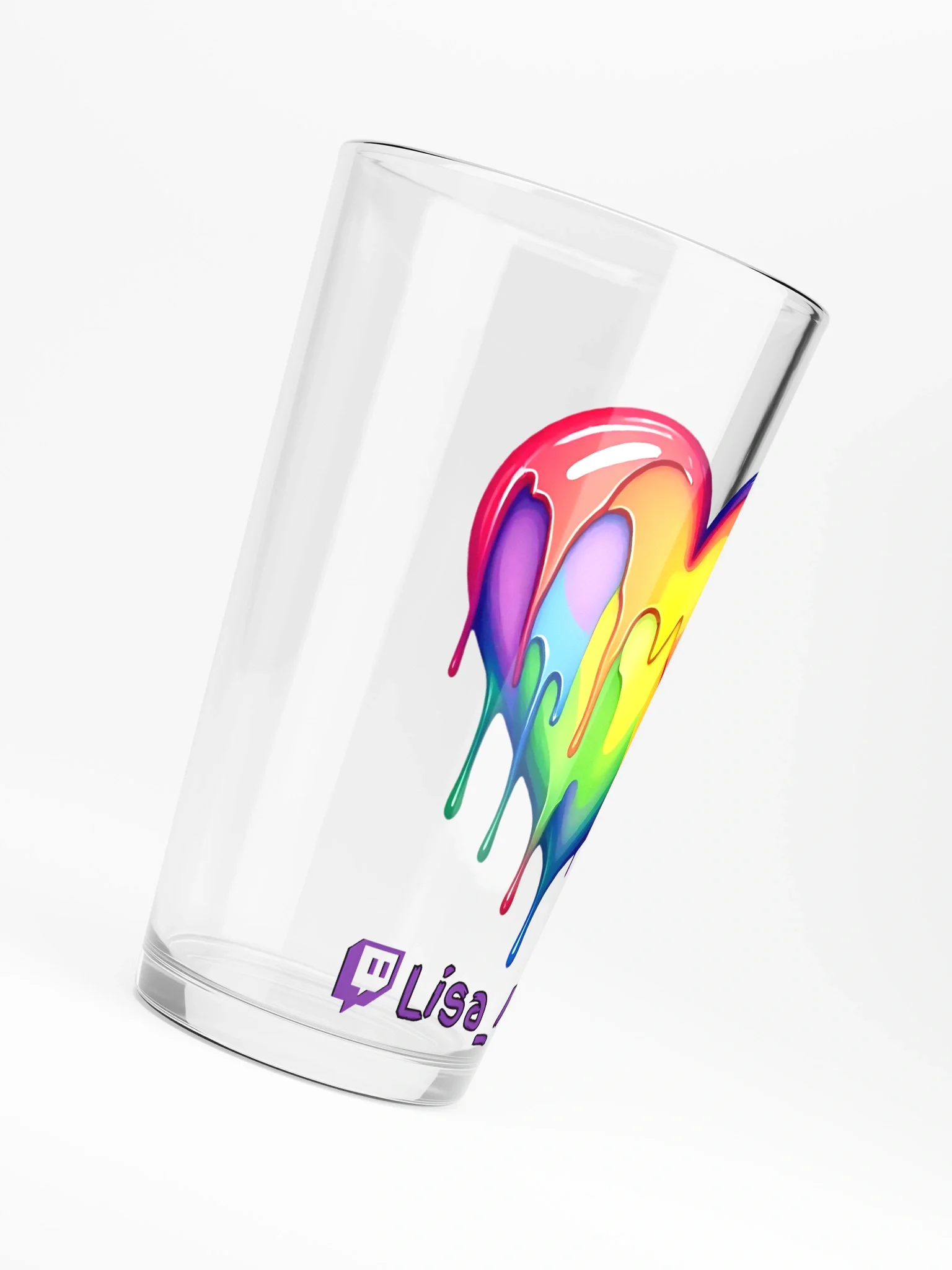 Art Heart on a Glass product image (6)