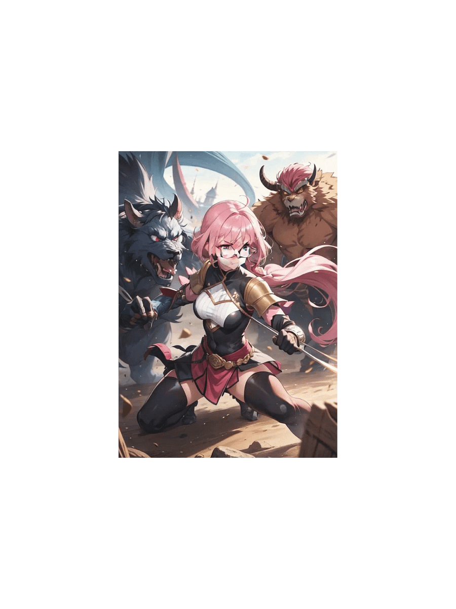 Pink K Warrior Poster product image (3)