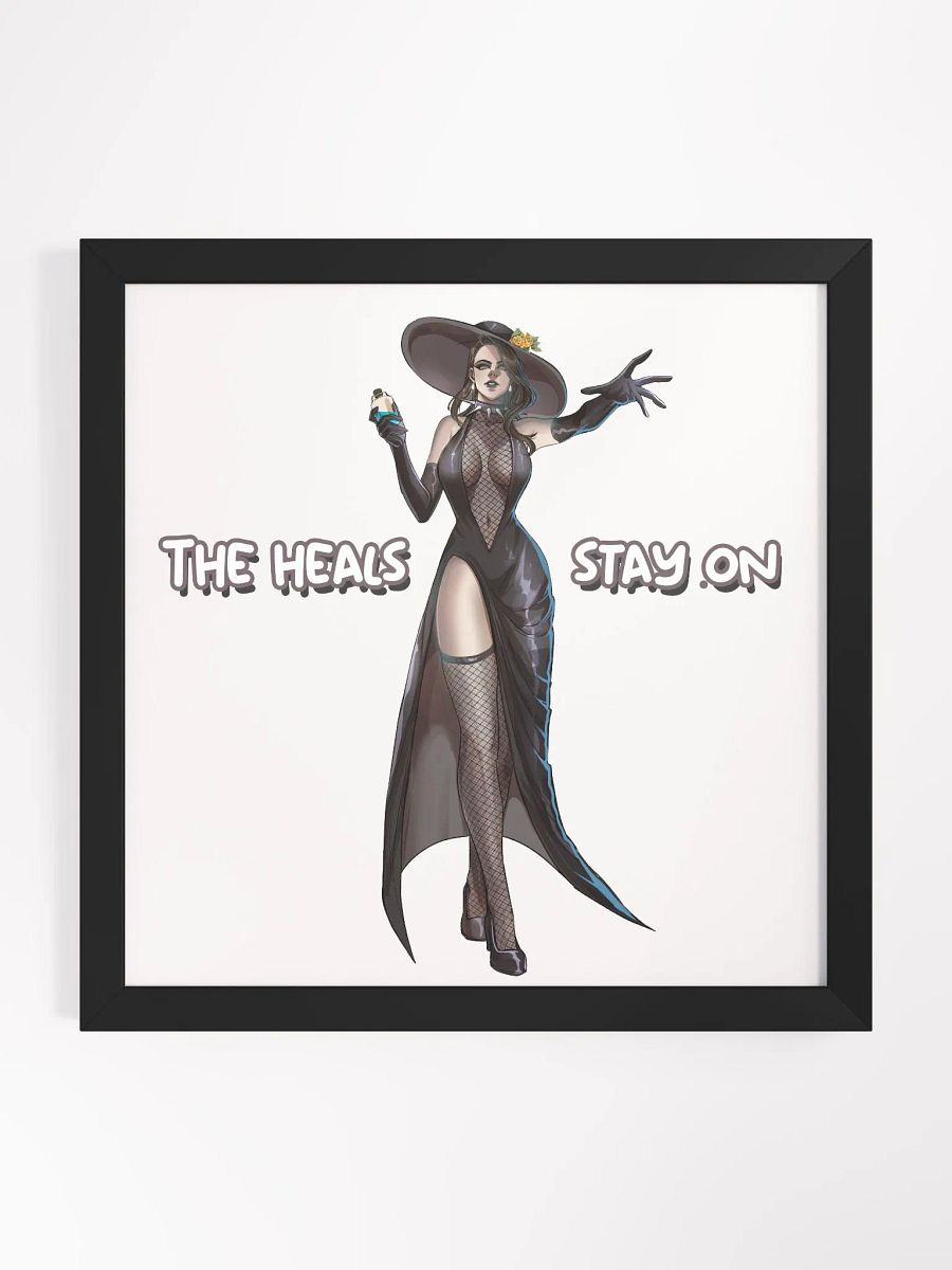The Heals Stay On (Sae Niijima) - Framed Poster product image (1)