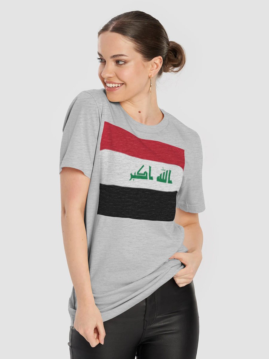 Exclusive Supersoft Unisex Iraqi Flag T-Shirt by Graphic Grove product image (1)