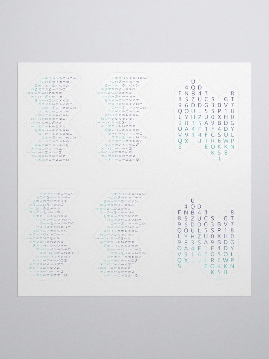 Ra1nfall Sticker Sheet product image (3)