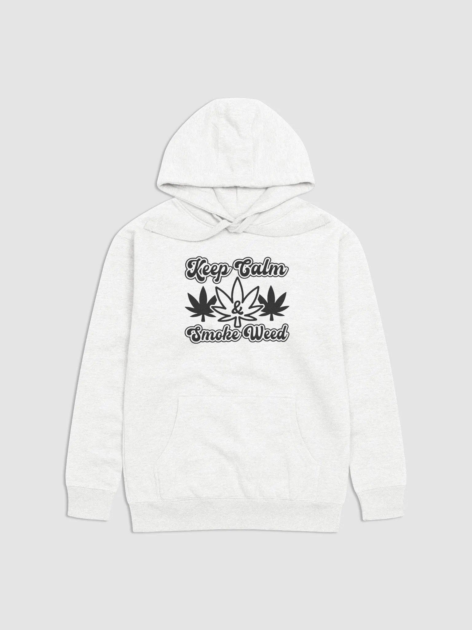 Keep Calm & Smoke Weed - Adult Hoodie product image (1)