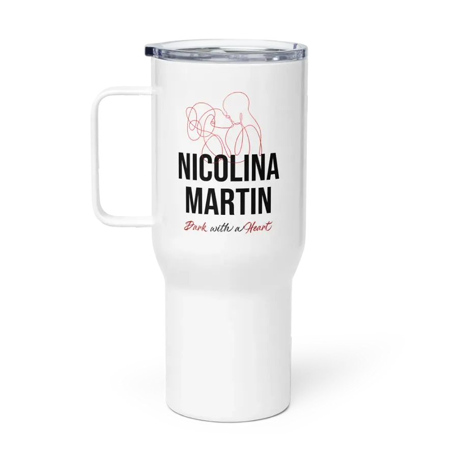 Nicolina Martin Dark with a Heart Mug product image (1)