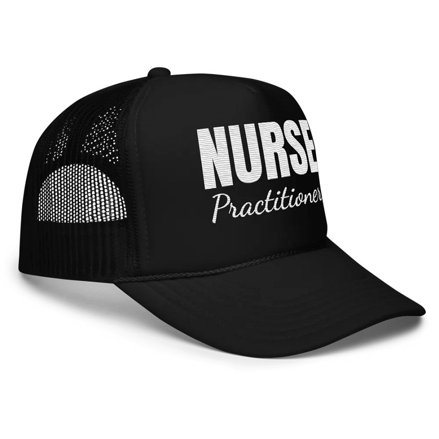 Nurse practitioner - Embroidered Trucker Cap Hat product image (3)