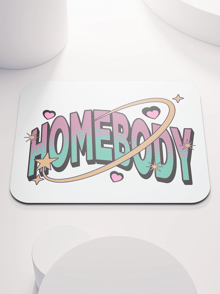 Homebody Vibrant Mouse Pad product image (1)