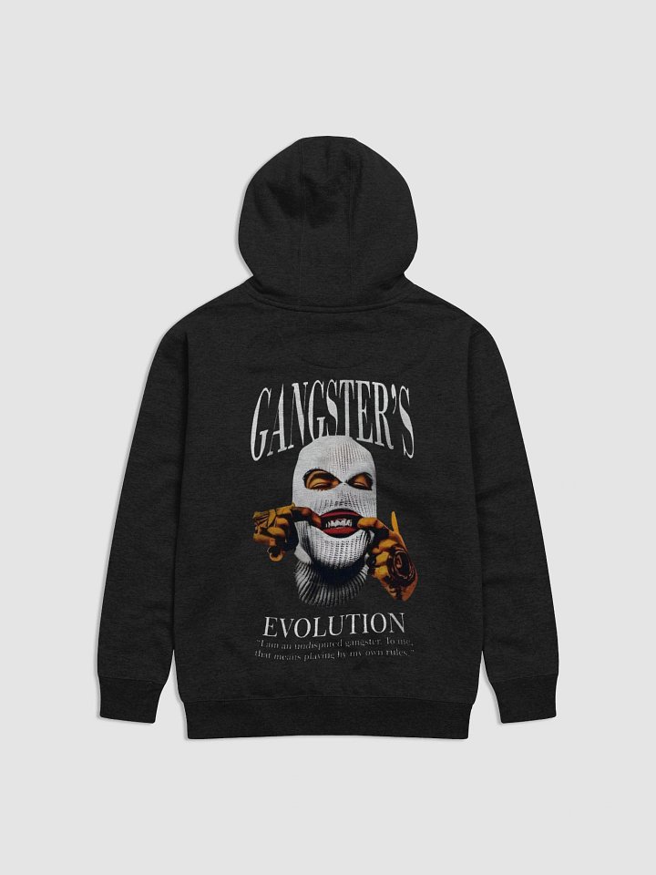 Vertical tribal stripe with geometric motifs Hoodie product image (2)