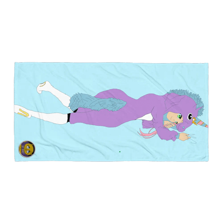 Pocky's Unicorn Onesie Daki Towel product image (1)