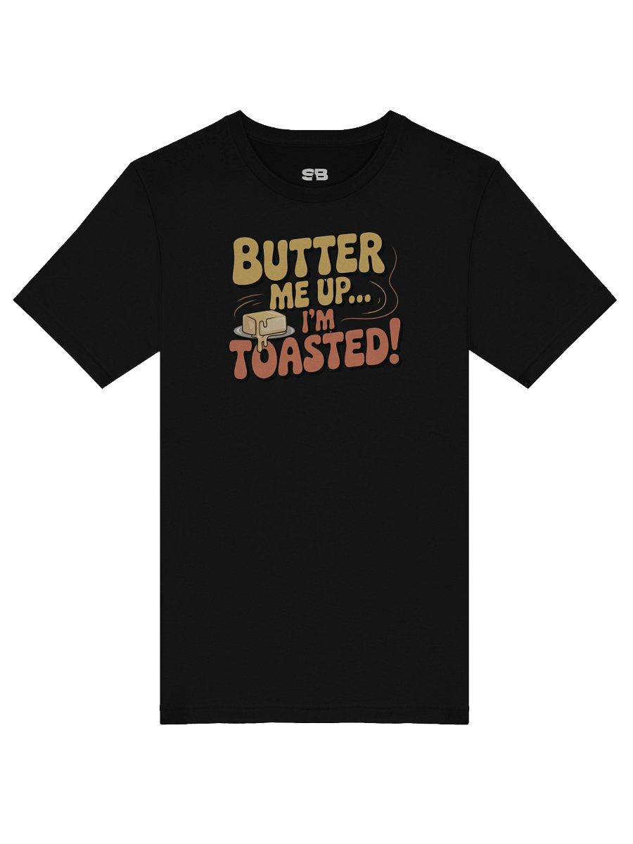 Whimsical Butter Me Up Illustration T-Shirt product image (9)