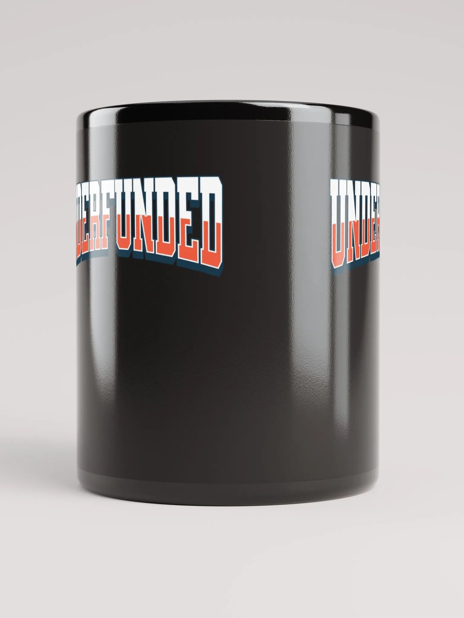 Underfunded - Funny Lifestyle Black Coffee Mug product image (12)