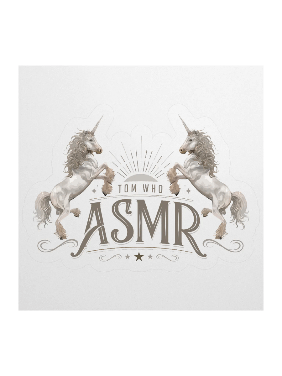 ASMR Unicorns / Sticker product image (1)