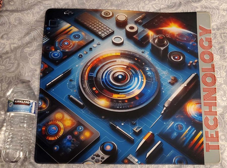 Technology design with attractive colour-Gaming mouse pad product image (8)