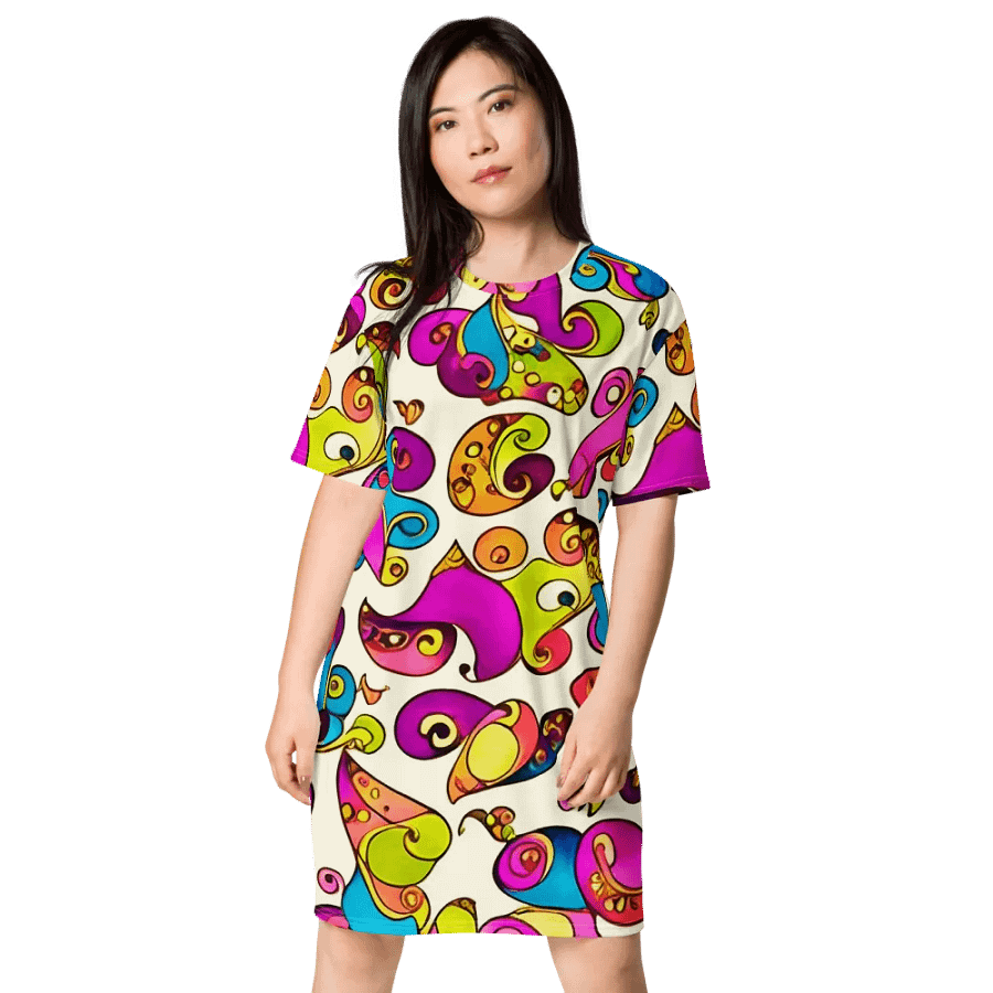 Tropical Paradise T Shirt Dress product image (4)