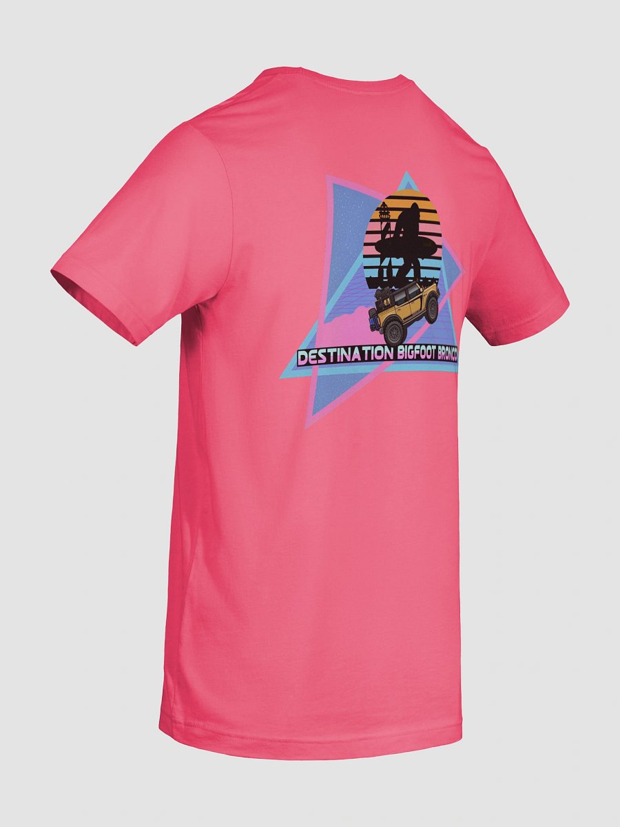 JC Edition Destination Bigfoot Bronco Retro-Inspired T-Shirt (Pink) product image (10)