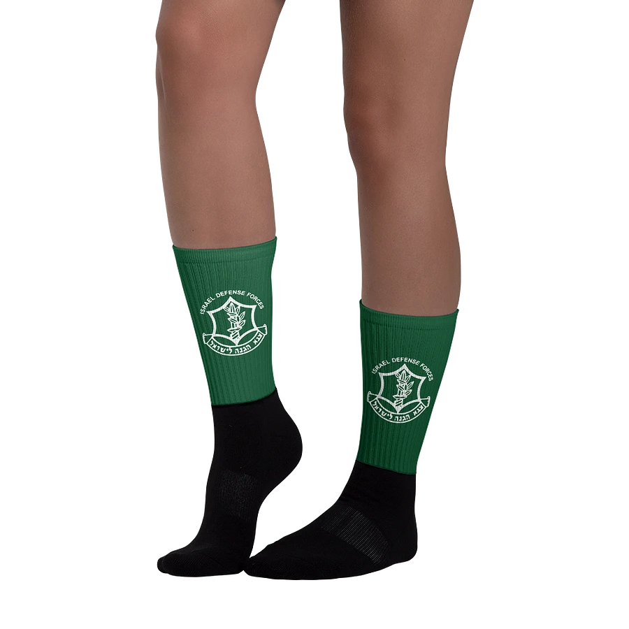 IDF Socks - White on Green product image (3)