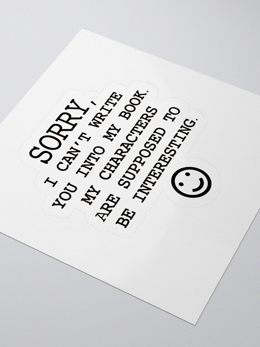 Sick Burn Kiss Cut Sticker product image (9)