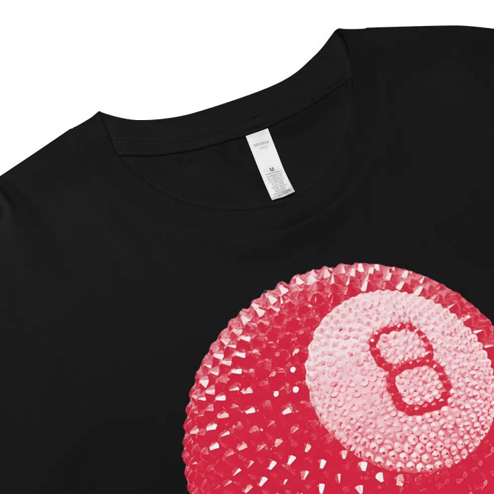 Abstract Baseball-Inspired Women's Crop Top product image (2)