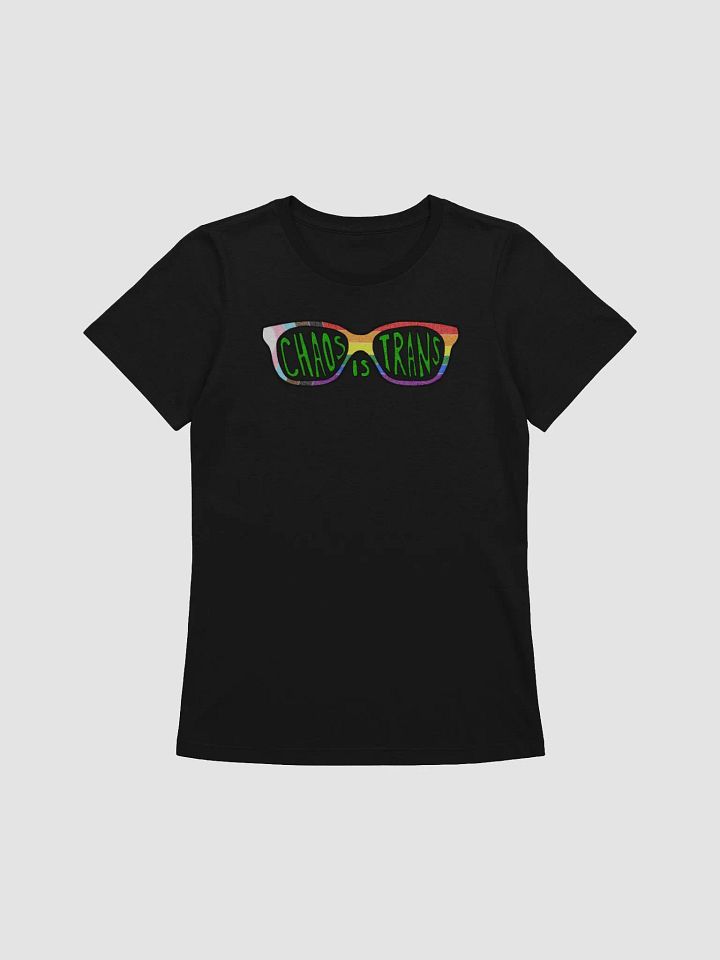 Chaos is Trans - Fitted Tee product image (4)