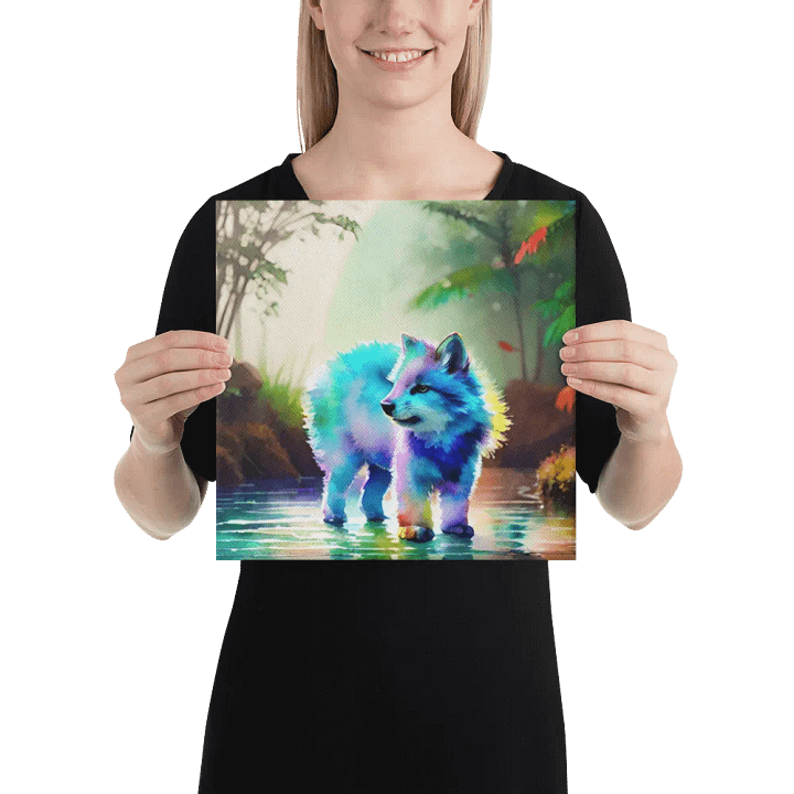 Cute Fox Digital Painting - v1 product image (2)