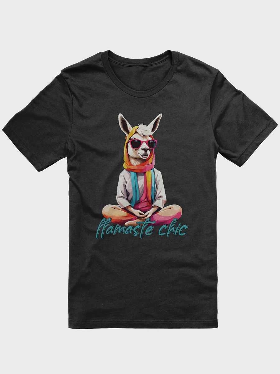 Yoga Llama Graphic T Shirt | Llamaste Chic product image (1)
