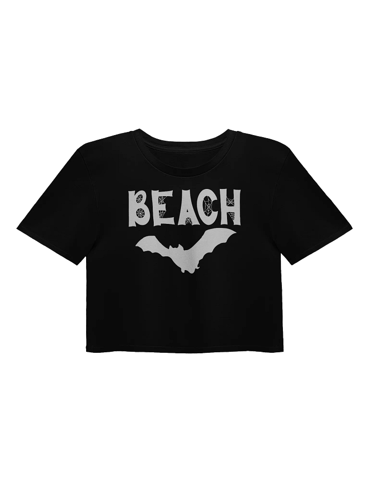 Beach Bat Gothic Crop Top product image (1)