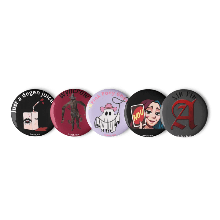 Random Emote Pin Set product image (1)