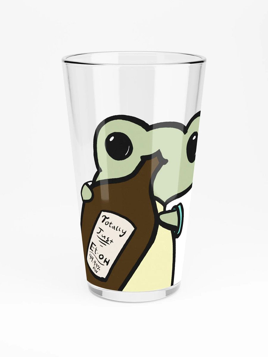 The Frog Pint Glass: I Can Stop at Anytime!... I SWEAR product image (3)